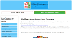 Desktop Screenshot of michiganhomeinspectors.org